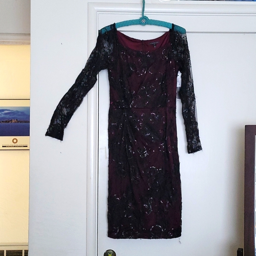 BNWT David Meister Sequin Dress